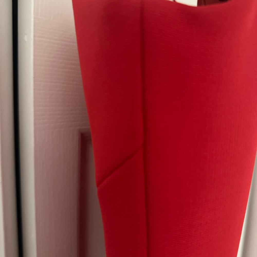 Nicholas Red Ruffled Backless Sheath Midi Dress - image 8